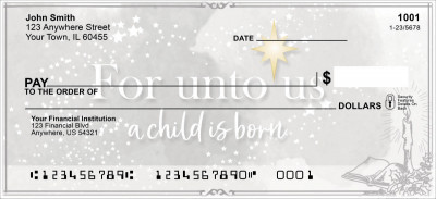 Christ-mas Personal Checks | XMS-66