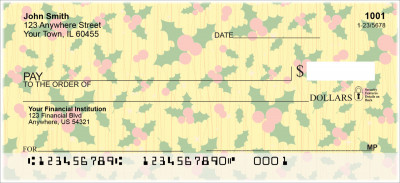 Iconic Christmas Personal Checks | XMS-72