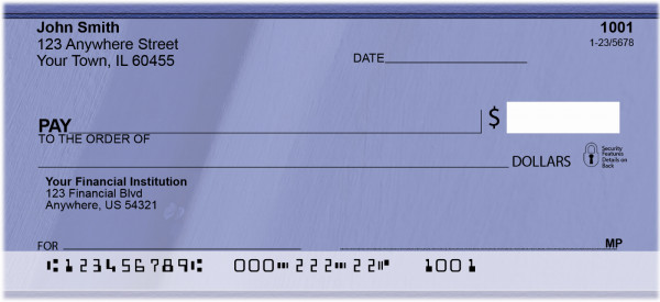 Paint it Blue Personal Checks | ABS-18