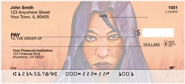 African Art Personal Checks | AFR-10