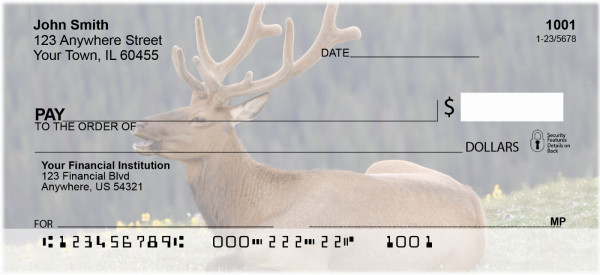More Elk Personal Checks