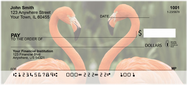 Flamingos Personal Checks