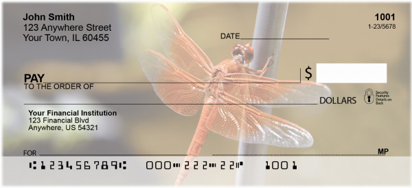 Dragonflies Personal Checks