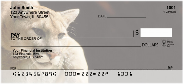 Cougars Personal Checks