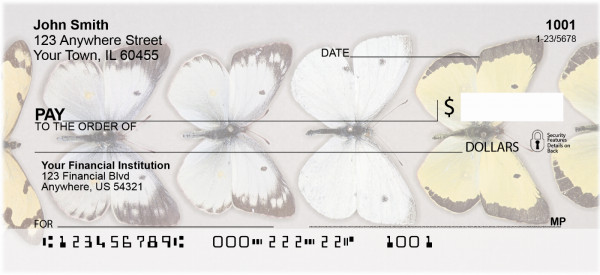Butterfly Collector Personal Checks