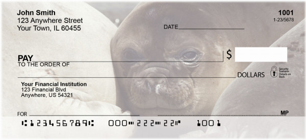 Elephant Seals And Sea Lions Personal Checks