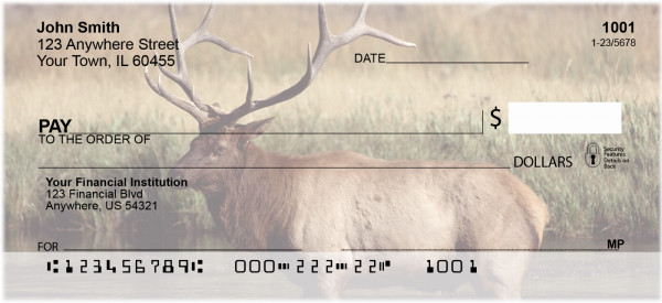 Elk Racks Personal Checks