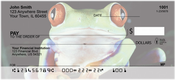 Eyes Of The Frog Personal Checks