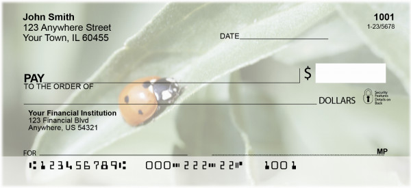 Spot The Ladybug Personal Checks