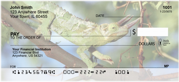 Lively Lizards Personal Checks | ANI-98