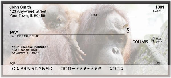 Orangutan Personal Checks | ANJ-42
