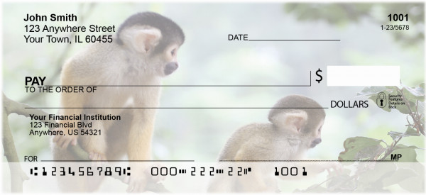 Monkey Business Personal Checks