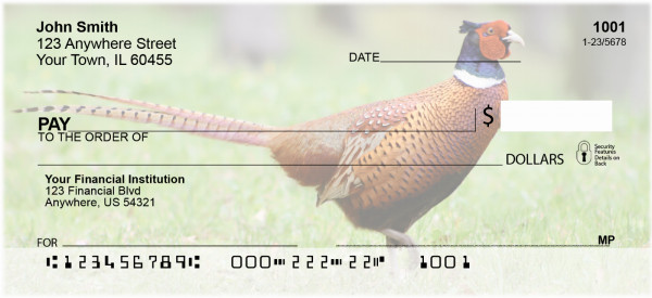 Pheasants Personal Checks