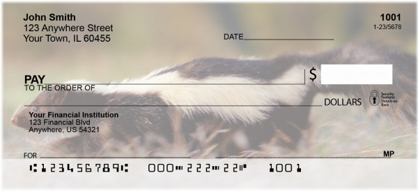 Skunk Personal Checks