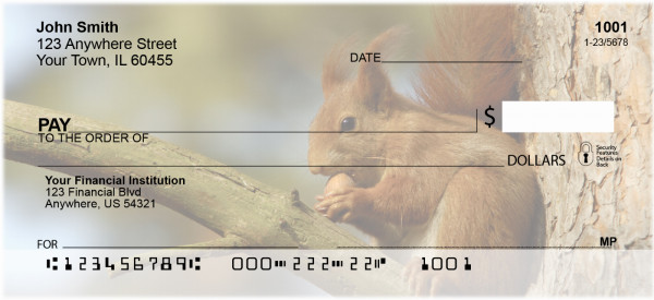 Squirrel Time Personal Checks