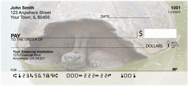 Giant Turtles Personal Checks | ANJ-84