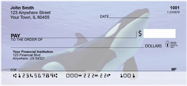 Whales Personal Checks | ANJ-87