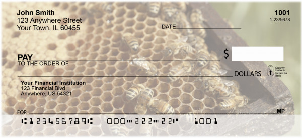 Honey Bees Personal Checks | ANK-17