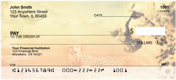 Cheetahs Personal Checks | ANK-27