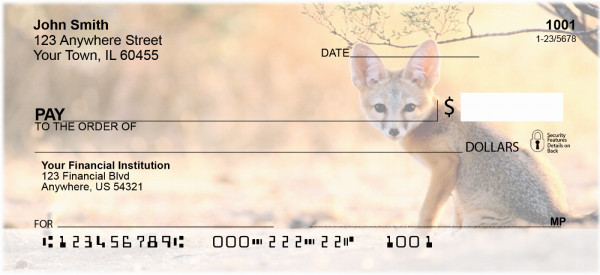 Foxy Personal Checks