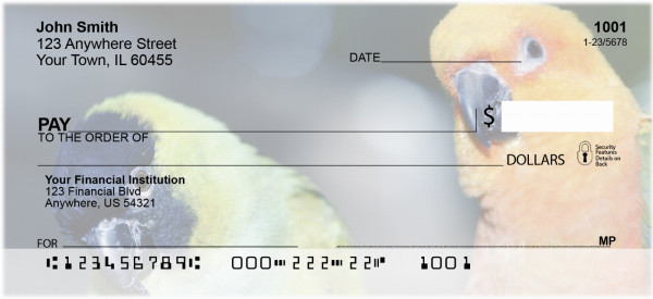 Parakeets On Parade Personal Checks