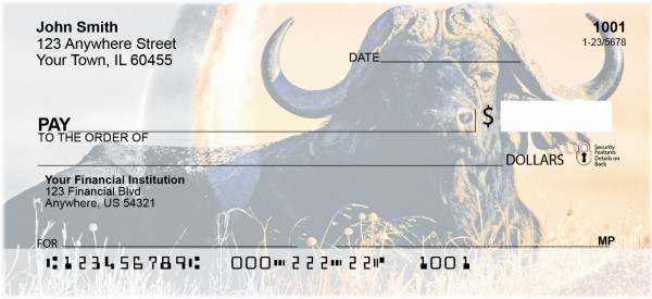 Water Buffalo Personal Checks