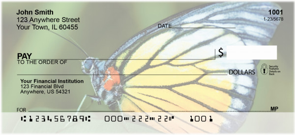 Butterfly Bonanza Personal Checks | ANK-61