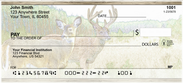 North American Wildlife Personal Checks
