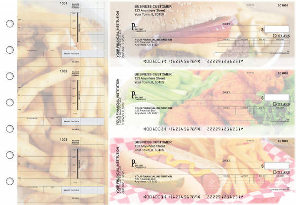 American Cuisine Invoice Business Checks