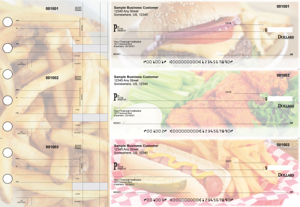 American Cuisine Standard Disbursement Designer Business Checks