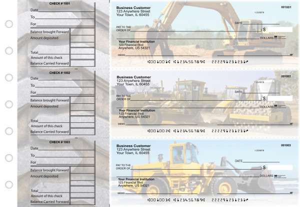 Construction General Business Checks | BU3-CDS10-GEN