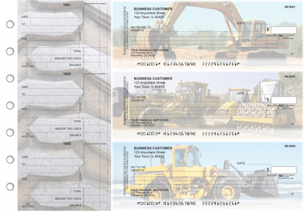 Construction Itemized Counter Signature Business Checks