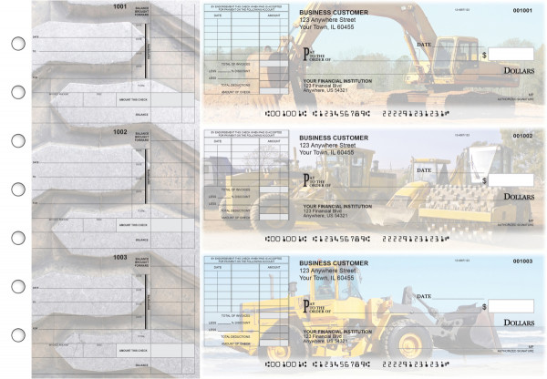 Construction Itemized Invoice Business Checks