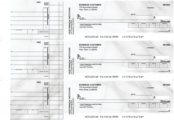 Marble Invoice Business Checks