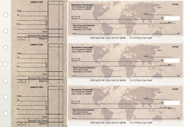 World Map Standard Business Checks | BU3-CDS26-STA