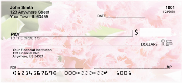 Floral Bouquet Personal Checks