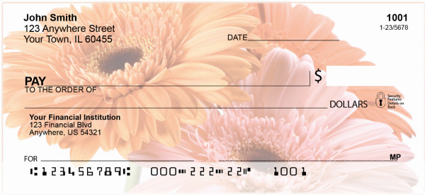 Floral Bouquet Personal Checks