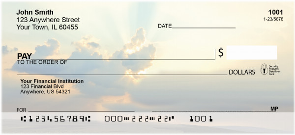 Summer Sunsets Personal Checks
