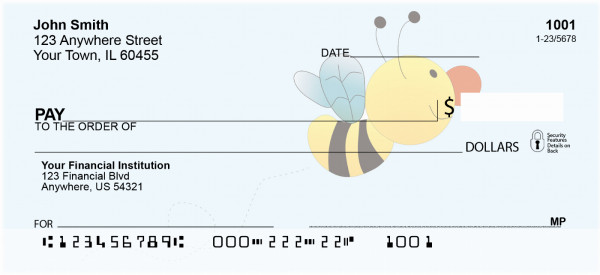 Spring Bees Personal Checks