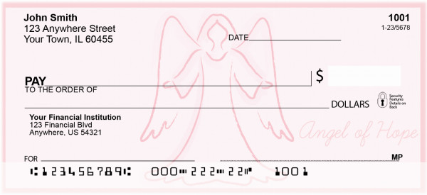 Angels Of Peace, Hope, And Faith Personal Checks