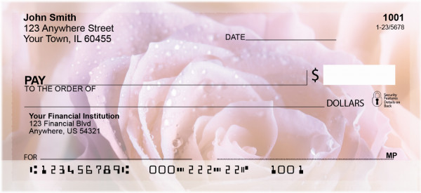 Lovely Roses Personal Checks