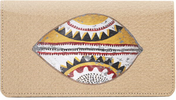 African Shields Leather Cover