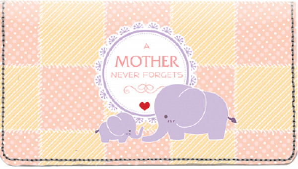 A Mothers Love Leather Checkbook Cover