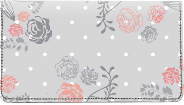 Floral Patterns Leather Cover