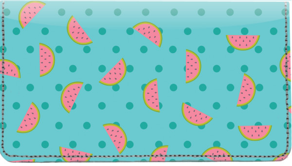 Fruity Patterns Leather Cover