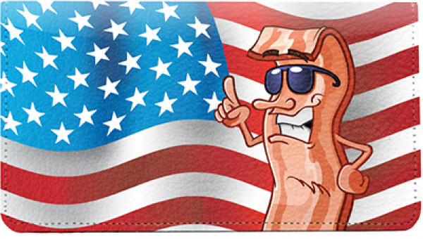 Bacon Bill Across America Leather Cover | CDP-FUN91