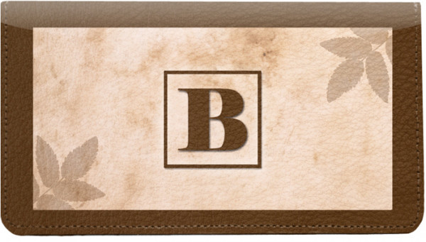 Monogram B Leather Cover
