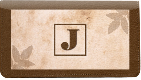 Monogram J Leather Cover