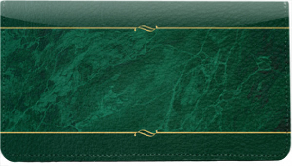 Green Marble Leather Cover