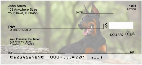 Alert and Watching Personal Checks | DOG-26